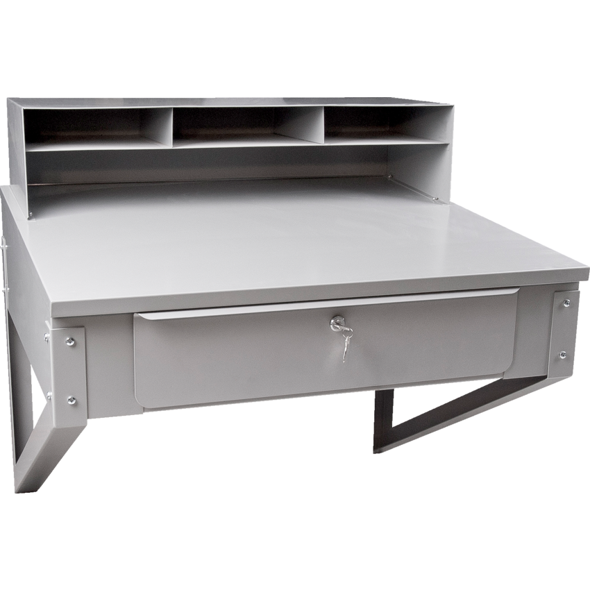 Kleton® Wall-Mounted Shop Desk