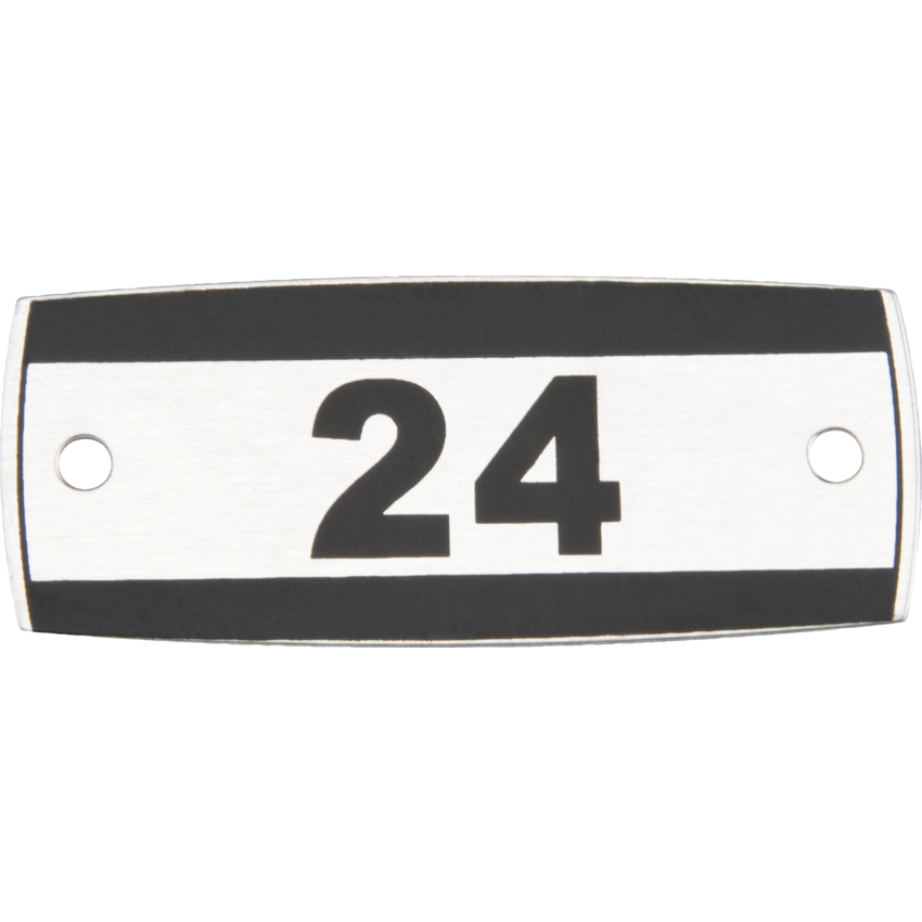 Kleton® Steel Locker Accessories Number plates (Set of 76-100)