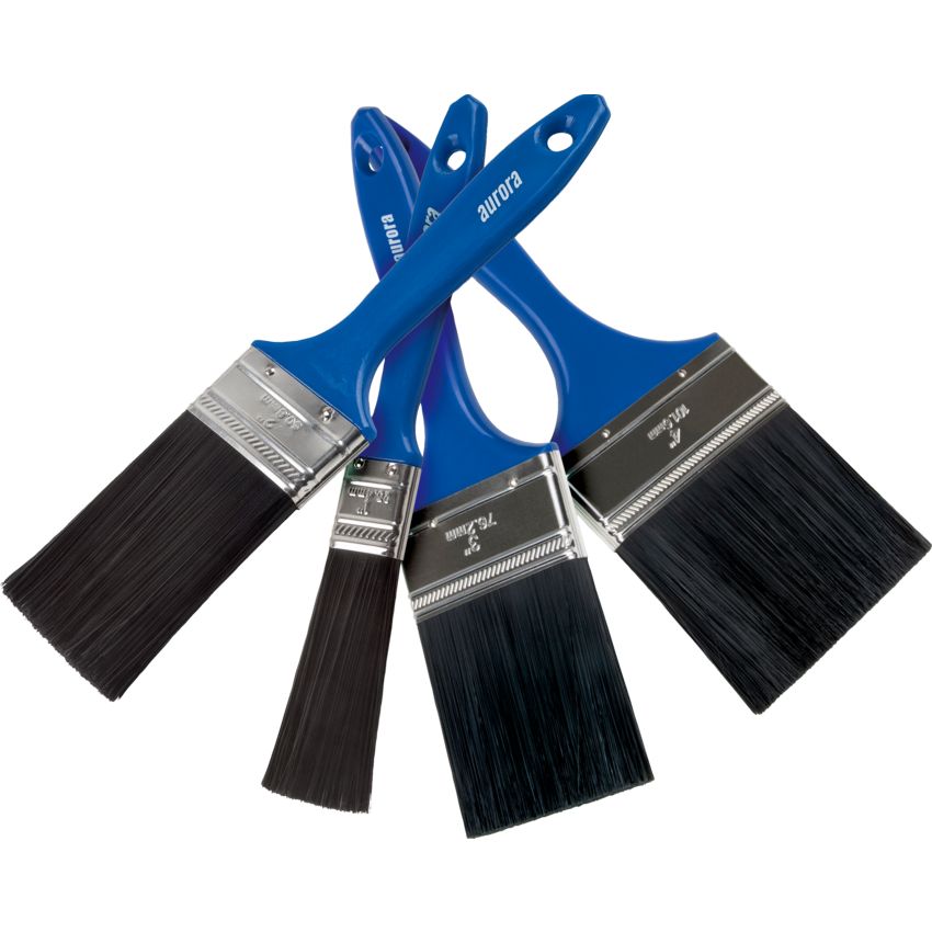 Aurora Tools® AP100 Series Paint Brush Set 4/set