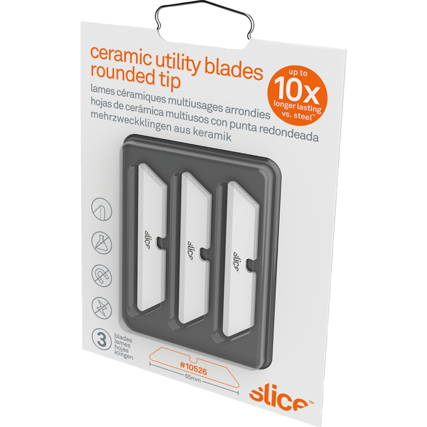 Dentec Slice™ Replacement Blades Rounded 3/pkg