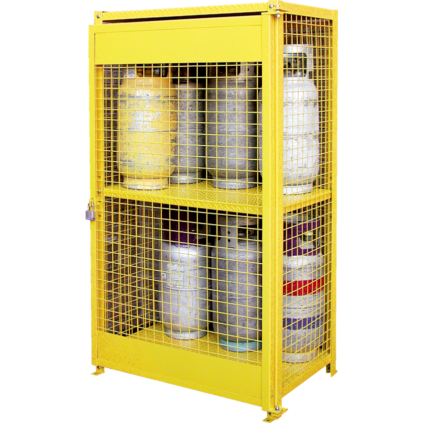 Kleton® Gas Cylinder Cabinets Liquid Propane 44"W x 30"D x 74"H