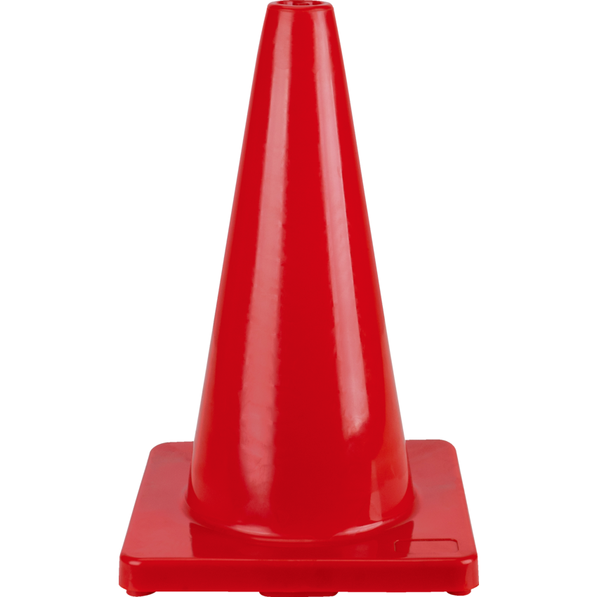 Zenith® Coloured Cone 18"H Red