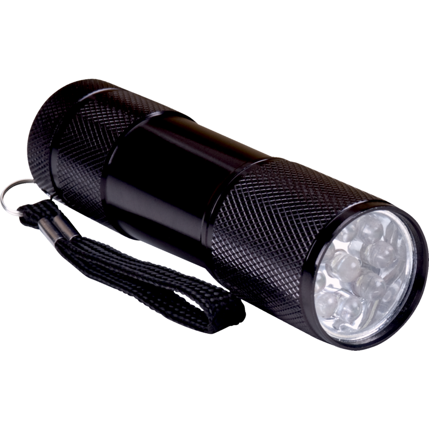 Aurora Tools® Mini LED Flashlight Black