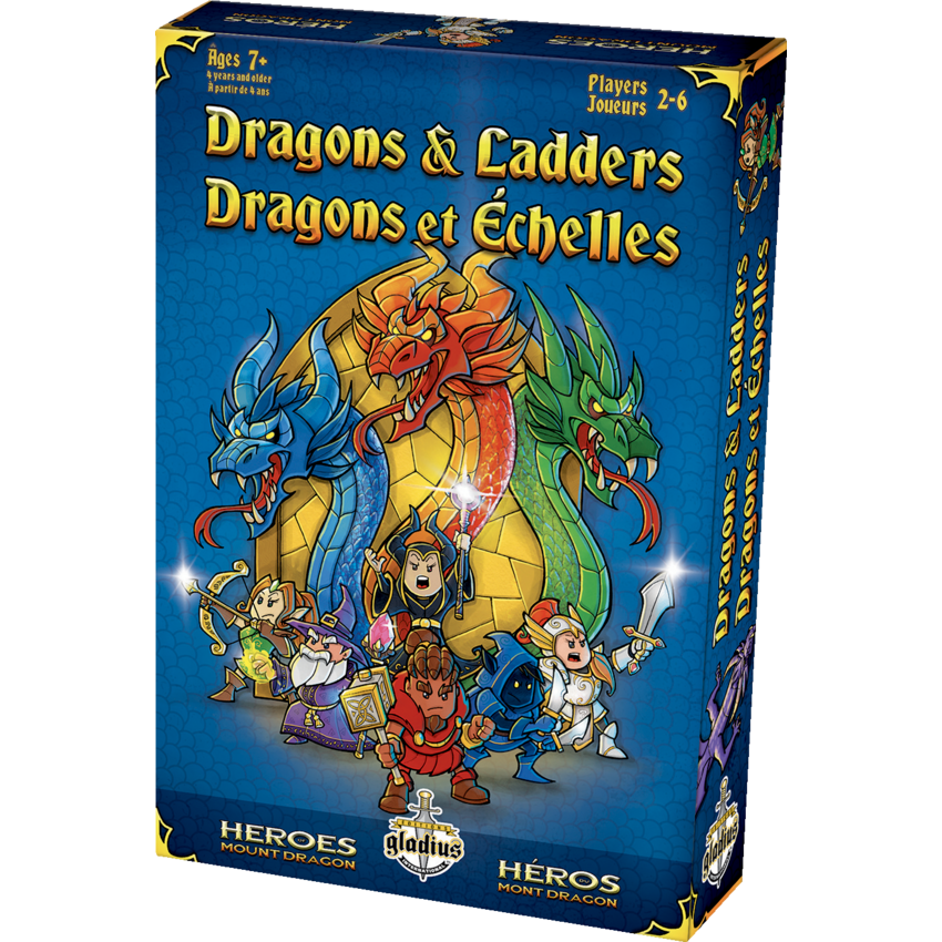 Editions Gladius Dragons and Ladders Game