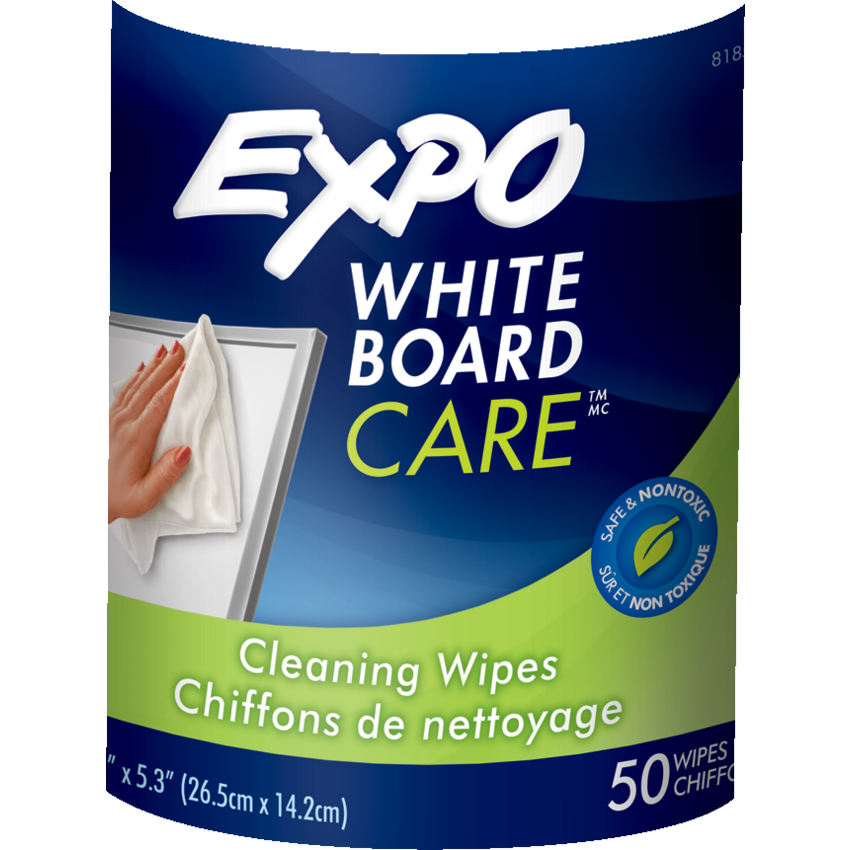 Expo® Whiteboard Care™ Cleaning Wipes 50 Sheets