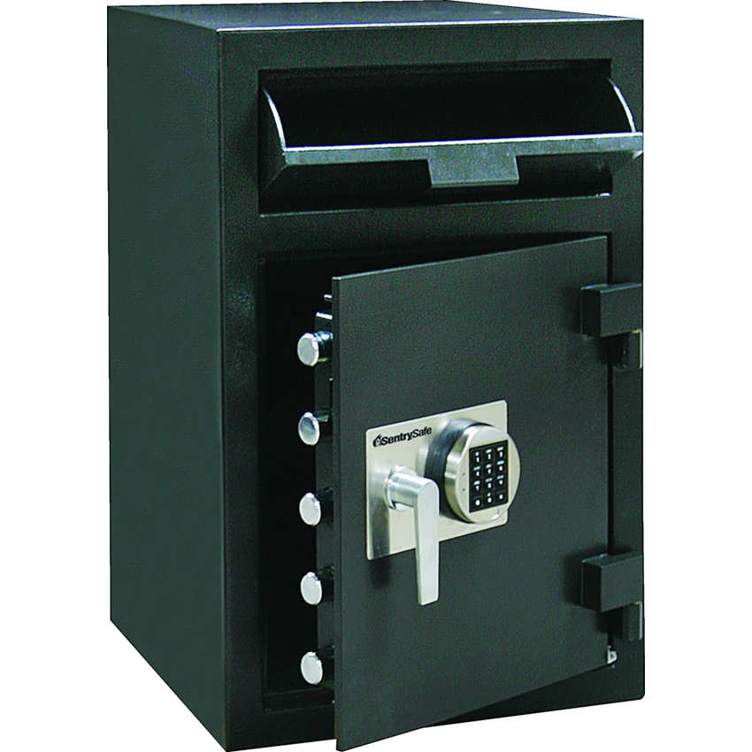 Sentry®Safe Depository Security Safe 1.6 cu. ft. Black