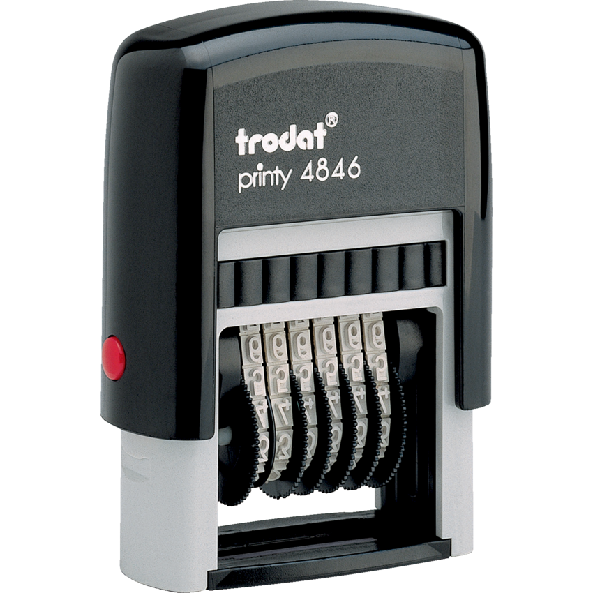 Trodat® Printy 4846 Numberer, 6 Bands