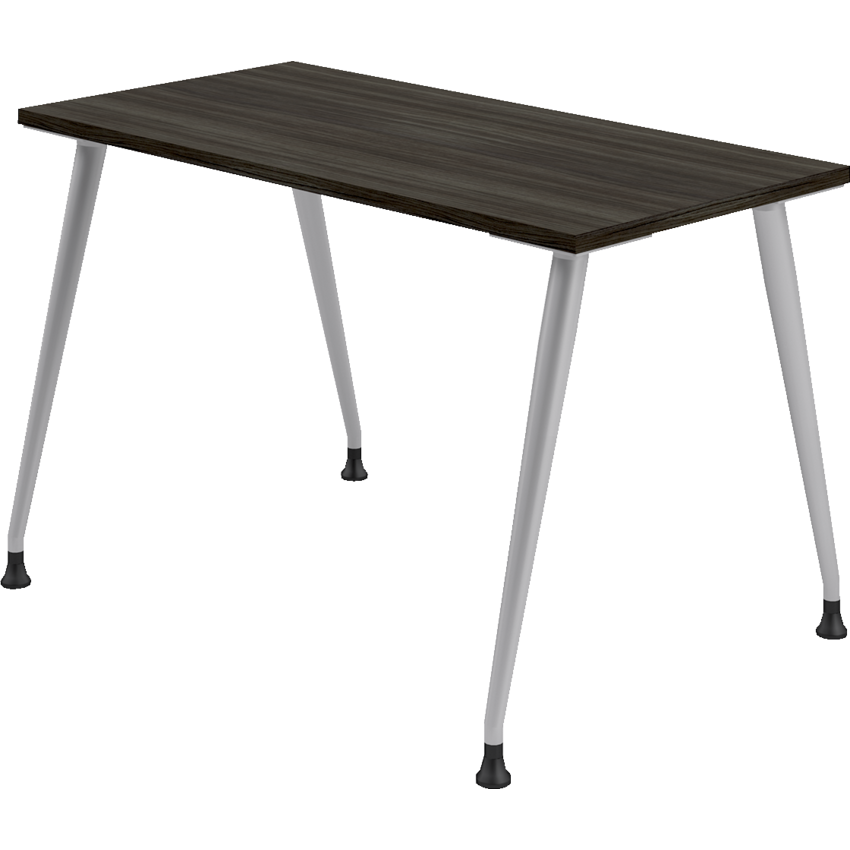 Heartwood Innovations Series Table Desk 48”W x24"D x 29"H Grey Dusk finish