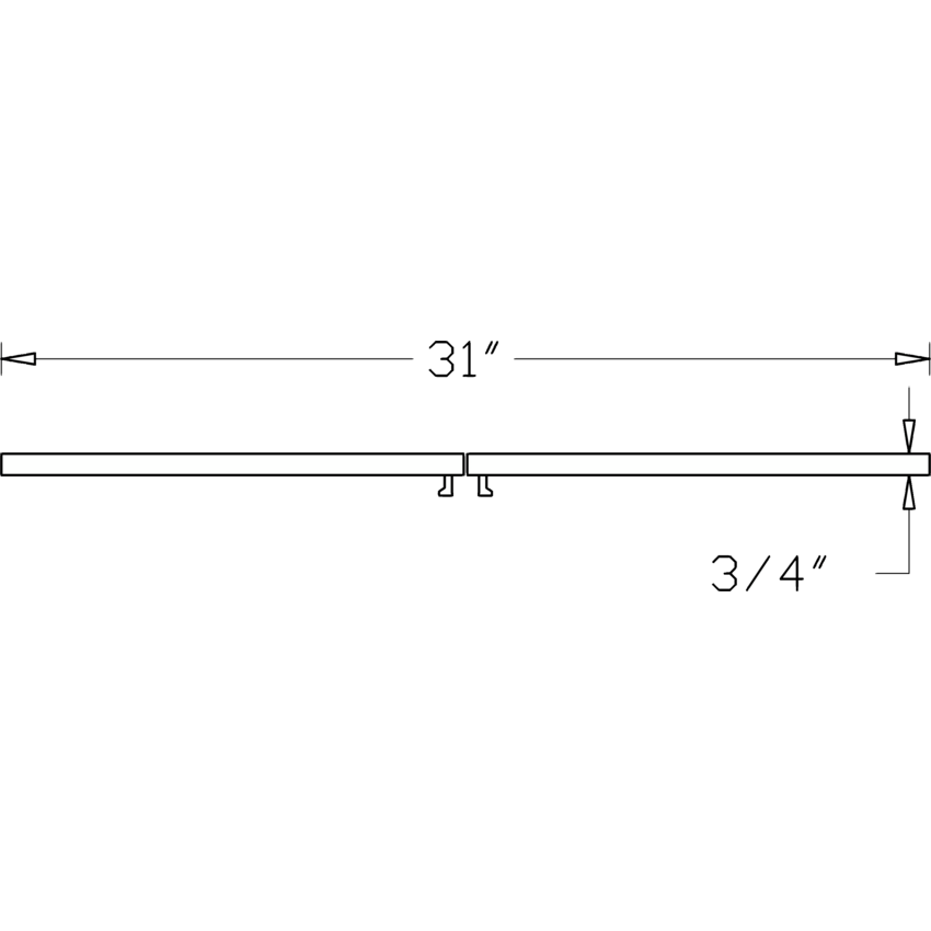 Heartwood Innovations Bookcase Door Kit Grey Dusk