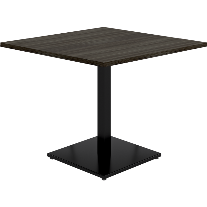 Heartwood Innovations Cafeteria Table Square 36"W x 36"D x 30"H Grey Dusk