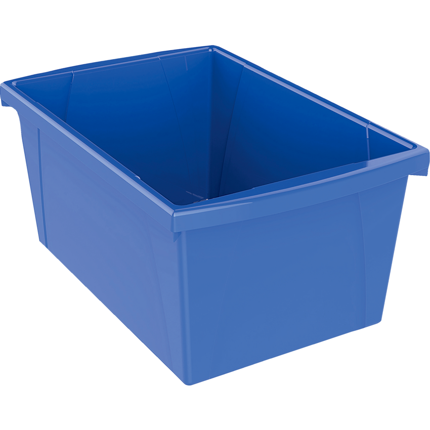 Storex® Storage Bin 21 L Blue