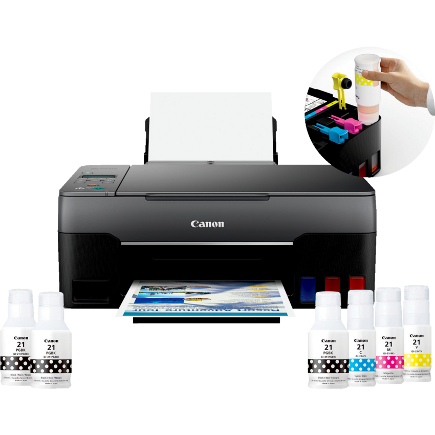 Canon Pixma G3260 Wireless MegaTank All-in-One Inkjet Printer