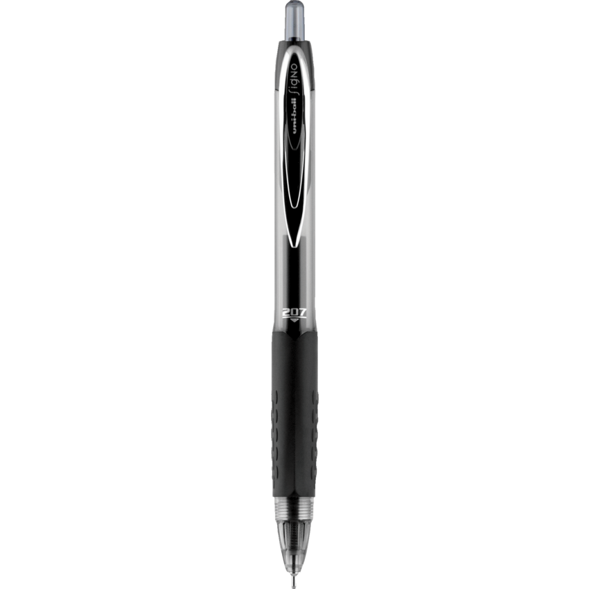 uni-ball® Signo 207™ Retractable Needlepoint Gel Pens 0.7 mm Black