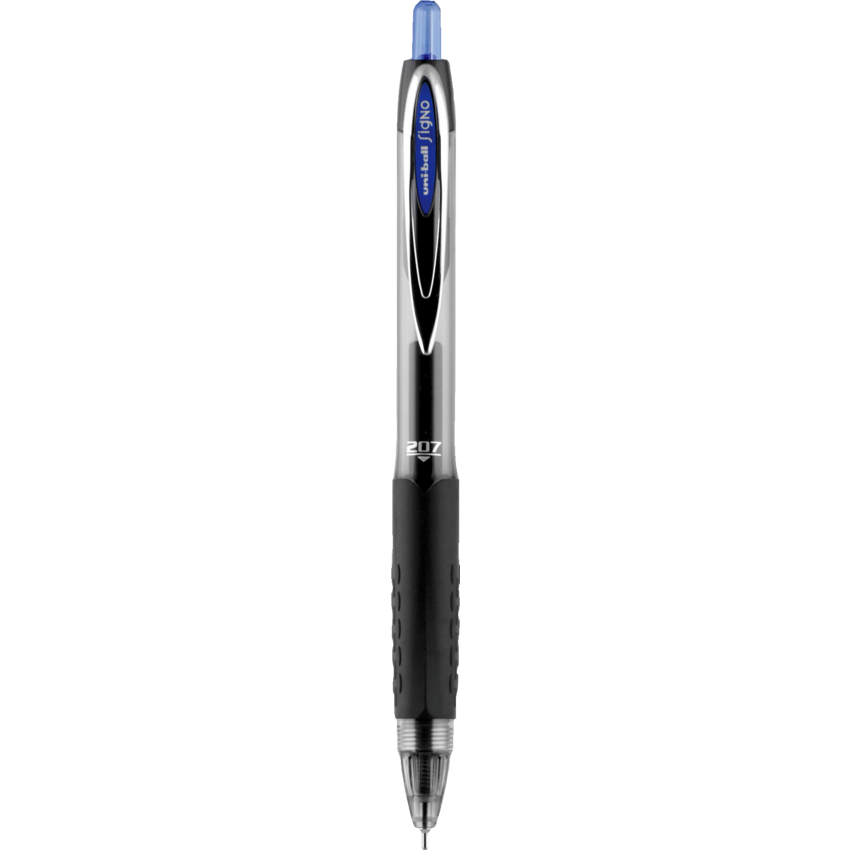 uni-ball® Signo 207™ Retractable Needlepoint Gel  Pens 0.7 mm Blue