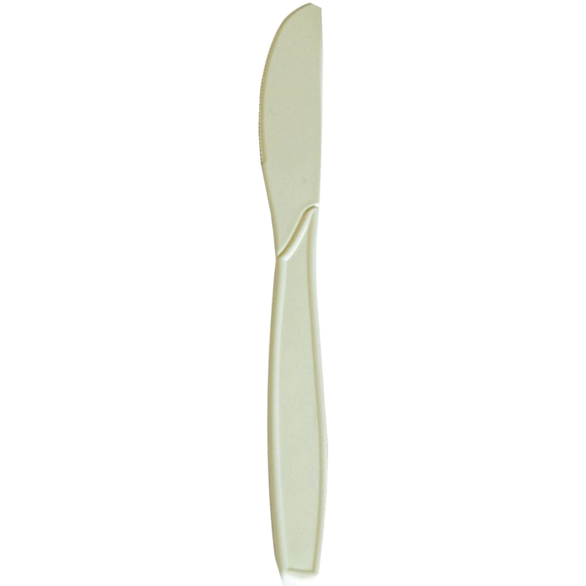 Eco Guardian Compostable Cutlery Knives 7" 1000/cse