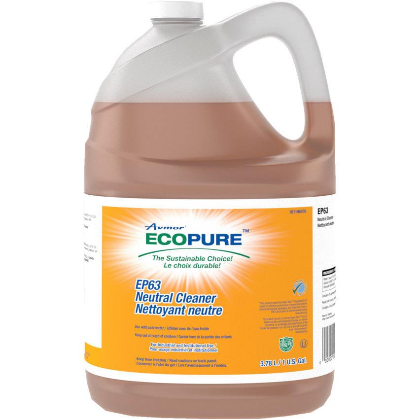 Avmor® EcoPure™ EP63™ Citrus Neutral Cleaner 3.78 L