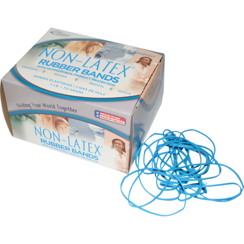 Alliance Non-Latex Rubber Bands #19 1/4 lb