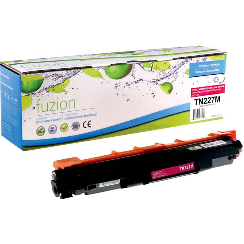 fuzion™ Compatible Laser Cartridge (Brother TN227M) Magenta