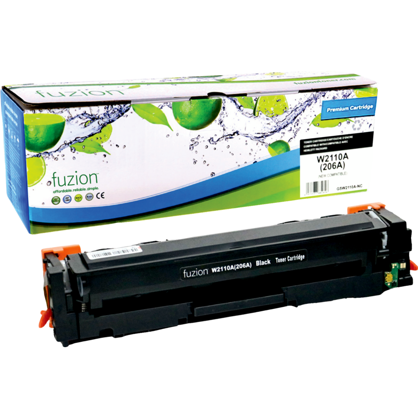 fuzion™ Compatible Laser Cartridges (HP W2110A) Black