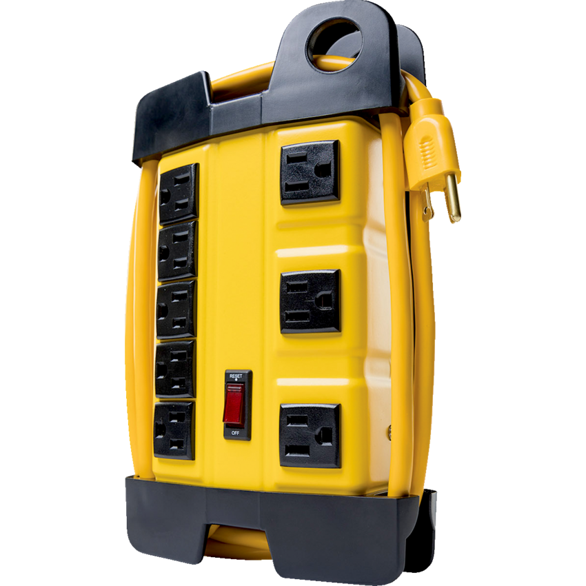 Woods® Pro Workshop Power Block™ 8 Outlets