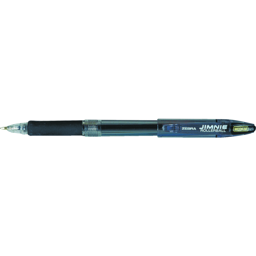Zebra Jimnie® Gel Rollerball Pen 0.7 mm Black 12/box