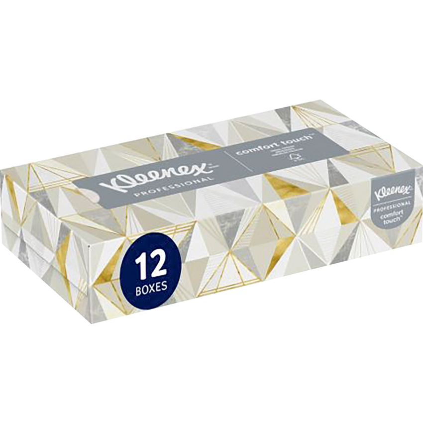 Kleenex® Professional Facial Tissue 2-ply 125 sheets per box 12 boxes/cse
