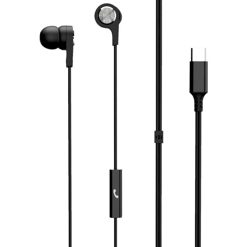 Maxell Sync Up Type C Earbuds Black
