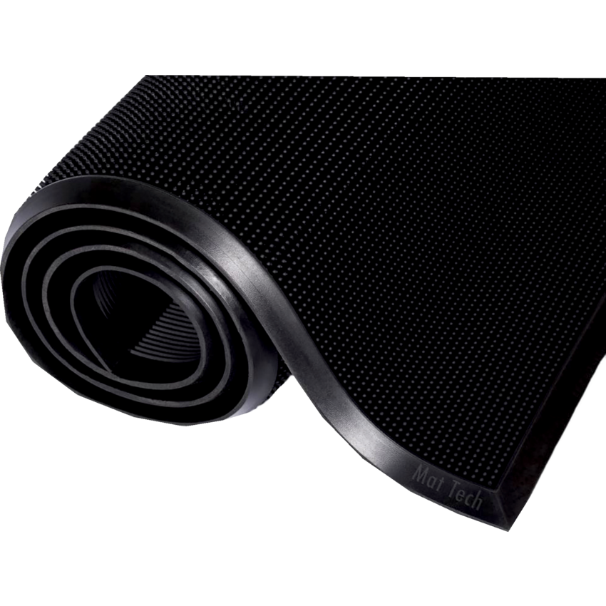 Mat Tech Mat-A-Dor Scrapper Mat 33-3/5" x 39-3/5" Black